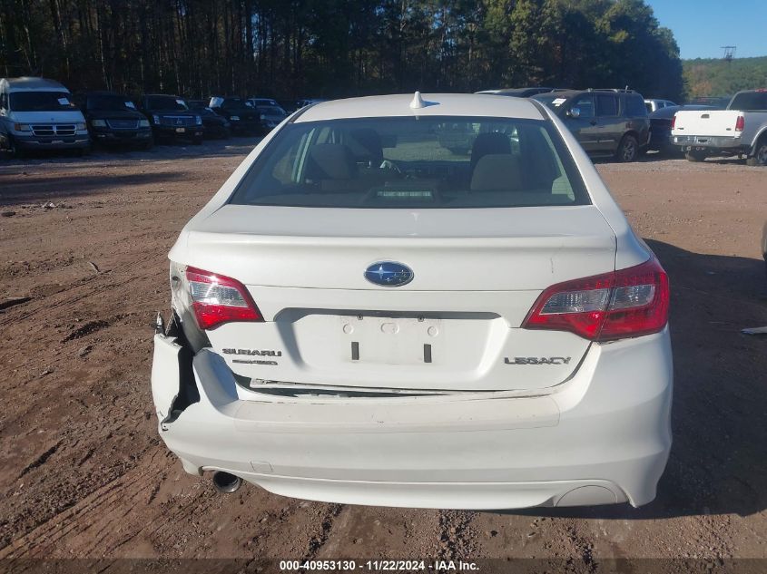 2016 Subaru Legacy 2.5I Premium VIN: 4S3BNBC67G3051249 Lot: 40953130