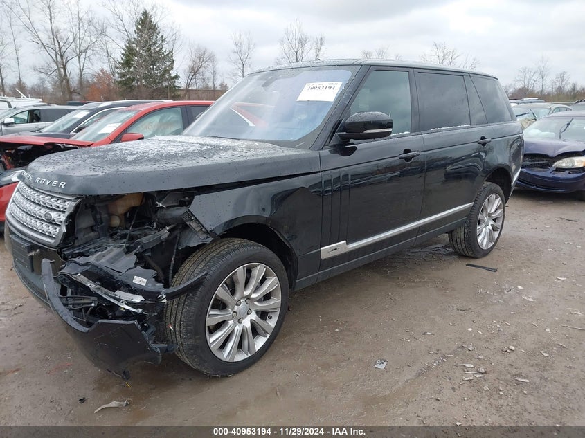 Vin: salgs5fe0ha340370, lot: 41442990, land rover range rover 5.0l v8 supercharged 20172