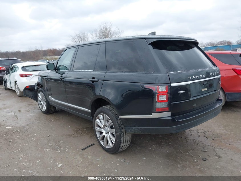 Vin: salgs5fe0ha340370, lot: 41442990, land rover range rover 5.0l v8 supercharged 20173