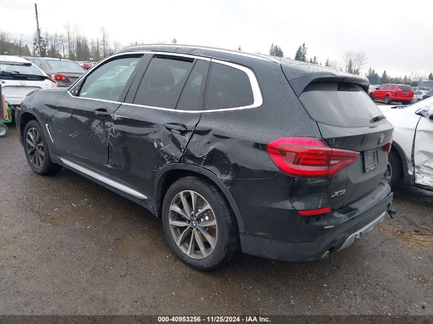 VIN 5UXTR9C58KLE15701 2019 BMW X3, Xdrive30I no.3