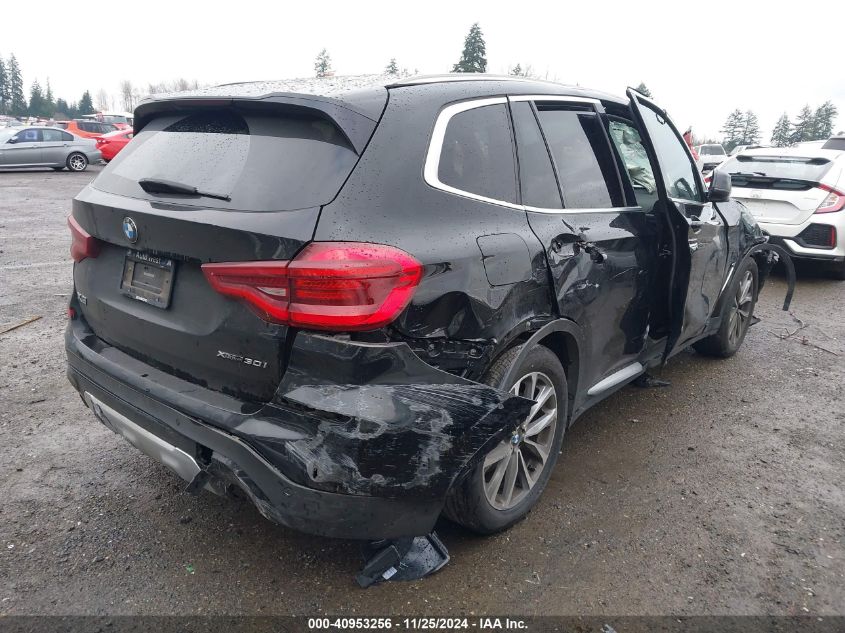 VIN 5UXTR9C58KLE15701 2019 BMW X3, Xdrive30I no.4