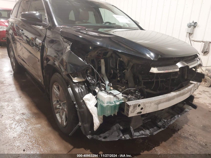 2017 TOYOTA HIGHLANDER HYBRID LIMITED PLATINUM - 5TDDGRFH8HS031312