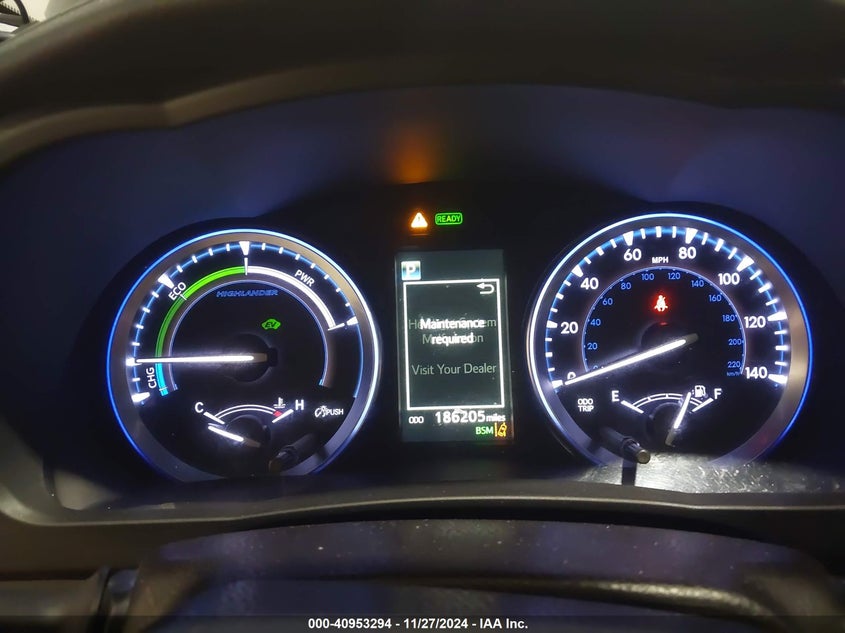 2017 TOYOTA HIGHLANDER HYBRID LIMITED PLATINUM - 5TDDGRFH8HS031312