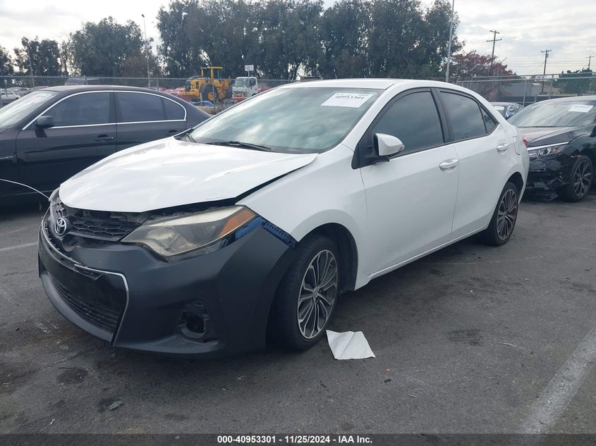 2016 TOYOTA COROLLA ECO/ECO VIN: 5YFBURHE9GP492805
