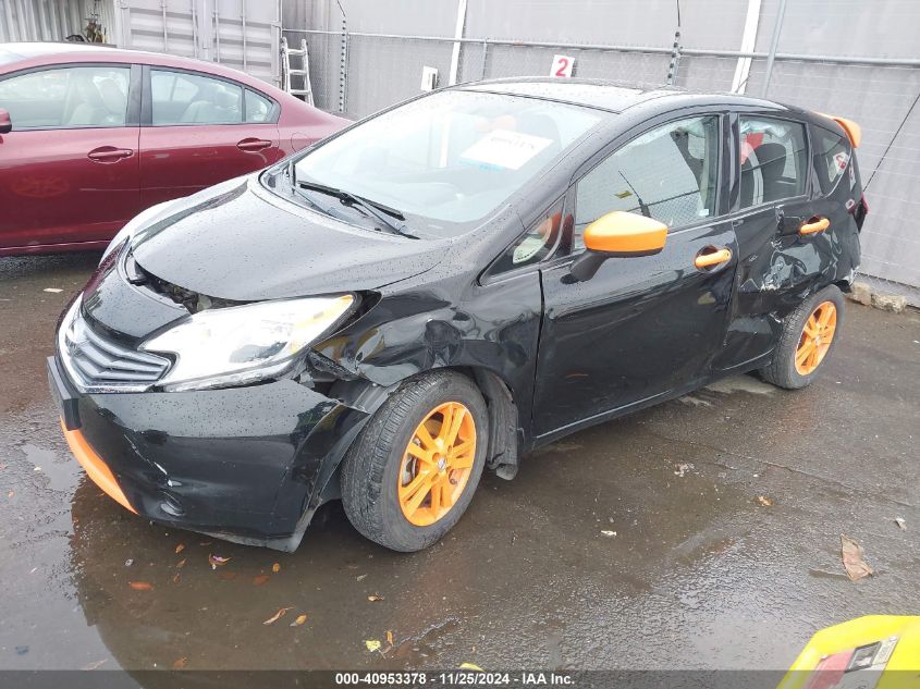 VIN 3N1CE2CP2FL393727 2015 Nissan Versa, Note S Plus no.2