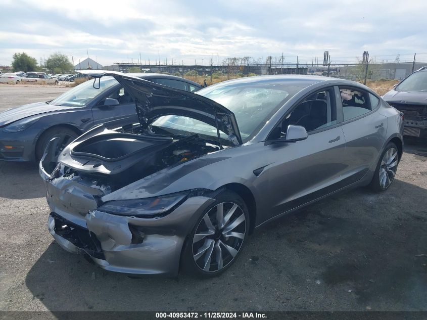 VIN 5YJ3E1EB8SF896423 2025 Tesla Model 3, Long Rang... no.2