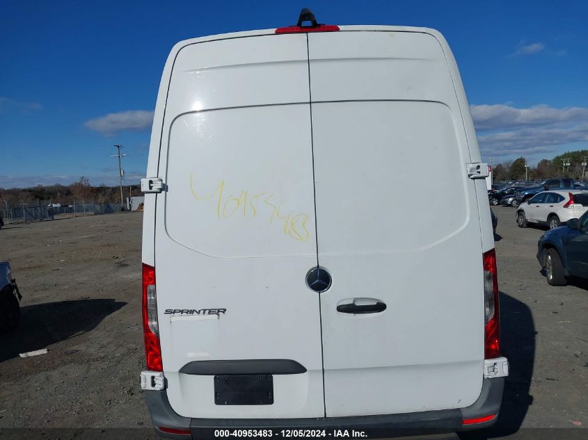 2021 Mercedes-Benz Sprinter 2500 High Roof I4 VIN: W1Y40CHY5MT062541 Lot: 40953483