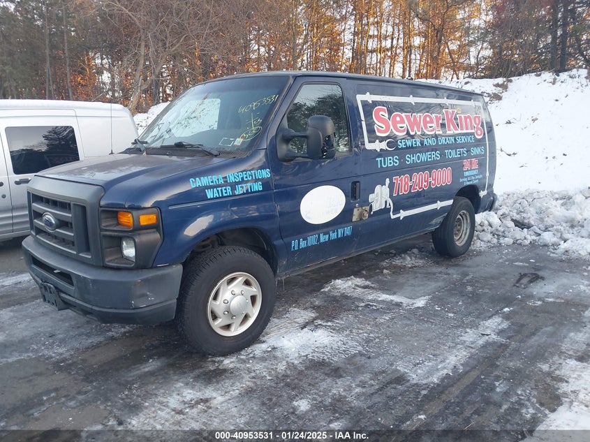 Vin: 1ftne2ew0ddb33162, lot: 41443326, ford e-250 commercial 20132
