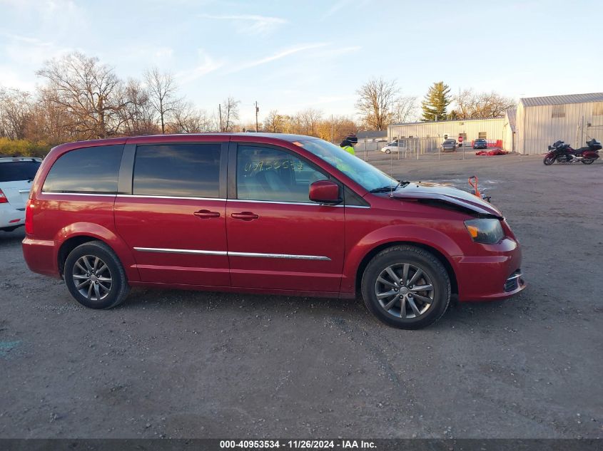 2015 Chrysler Town & Country S VIN: 2C4RC1HGXFR529279 Lot: 40953534