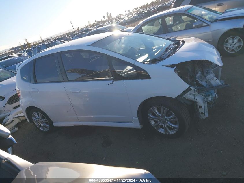 2009 Honda Fit Sport VIN: JHMGE88489S010443 Lot: 40953547