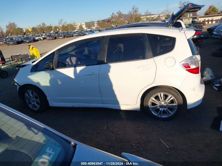 2009 Honda Fit Sport VIN: JHMGE88489S010443 Lot: 40953547