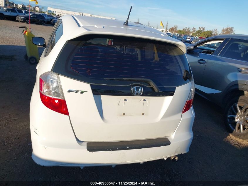 2009 Honda Fit Sport VIN: JHMGE88489S010443 Lot: 40953547