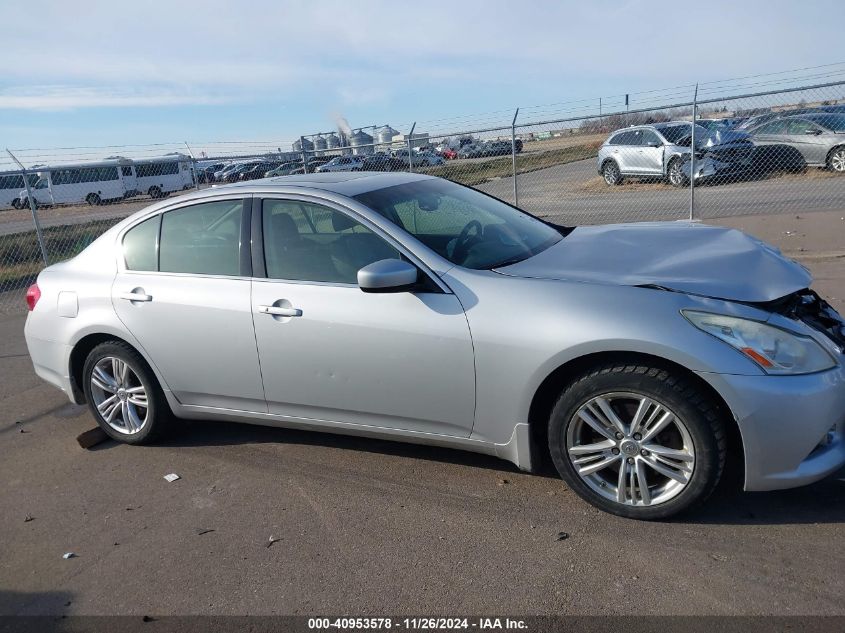 VIN JN1CV6ARXDM354544 2013 INFINITI G37X no.13