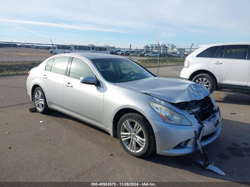 2013 INFINITI G37X