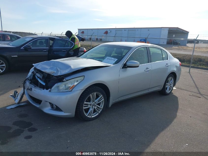 VIN JN1CV6ARXDM354544 2013 INFINITI G37X no.2