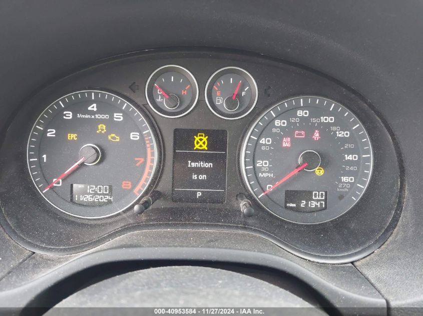 2011 Audi A3 2.0T Premium VIN: WAUMFAFM0BA157473 Lot: 40953584