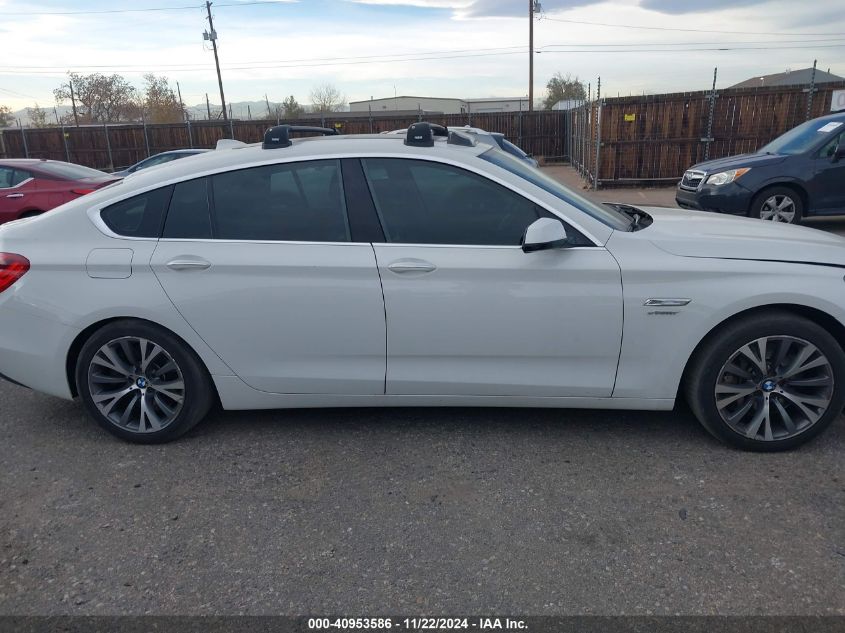 2013 BMW 550I Gran Turismo xDrive VIN: WBASP0C53DC987917 Lot: 40953586