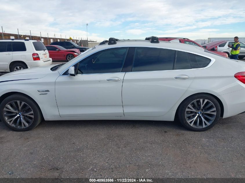 2013 BMW 550I Gran Turismo xDrive VIN: WBASP0C53DC987917 Lot: 40953586