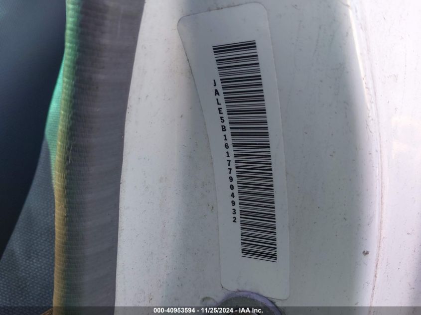 2007 Isuzu Dsl VIN: JALE5B16177904932 Lot: 40953594