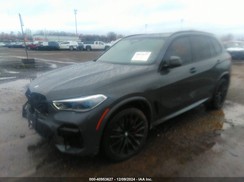 Vin: 5uxju4c05n9k43316, lot: 41443423, bmw x5 m50i 20222