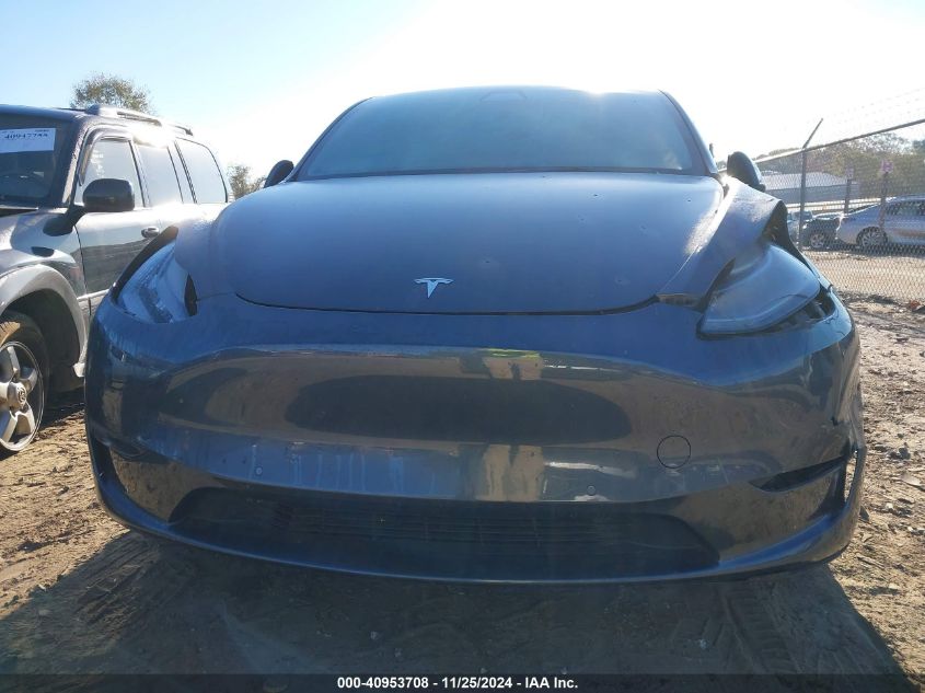 2021 Tesla Model Y Long Range Dual Motor All-Wheel Drive VIN: 5YJYGAEE5MF179653 Lot: 40953708