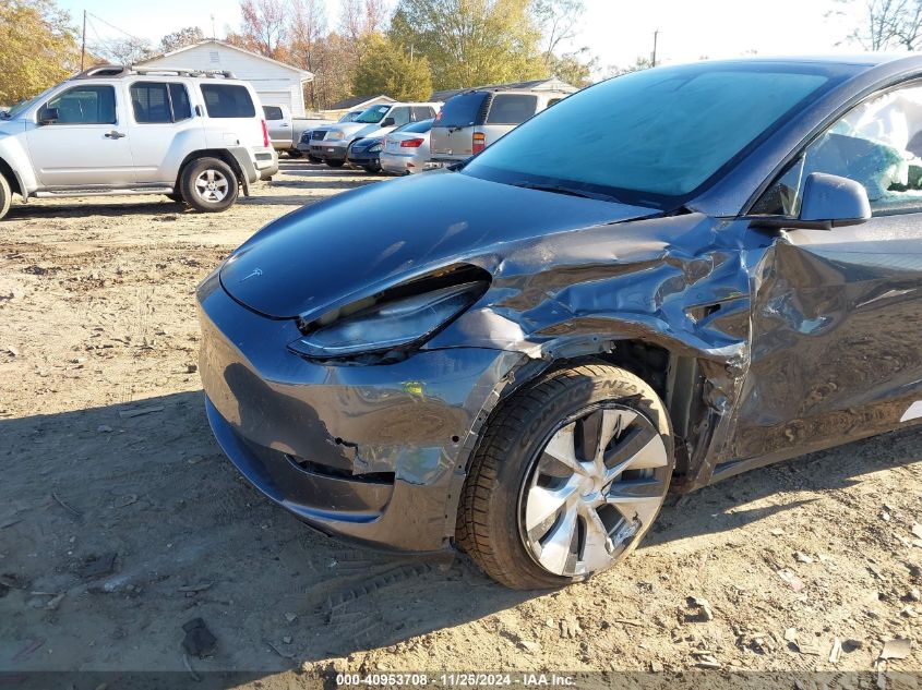 2021 Tesla Model Y Long Range Dual Motor All-Wheel Drive VIN: 5YJYGAEE5MF179653 Lot: 40953708