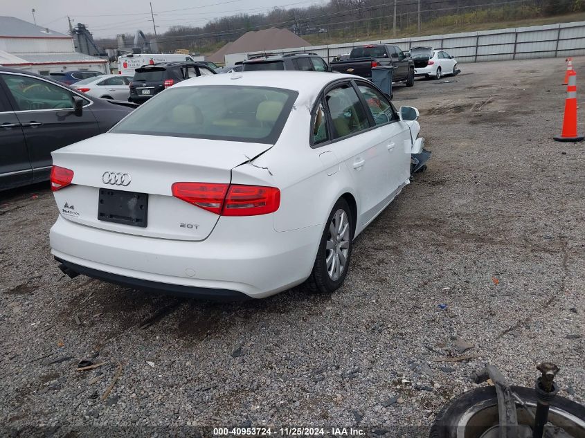 VIN WAUAFAFL8DA175667 2013 AUDI A4 no.4