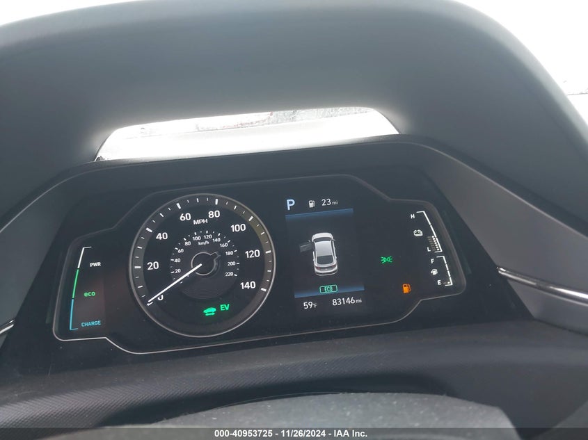 VIN KMHC65LC3MU257792 2021 HYUNDAI IONIQ HYBRID BLUE