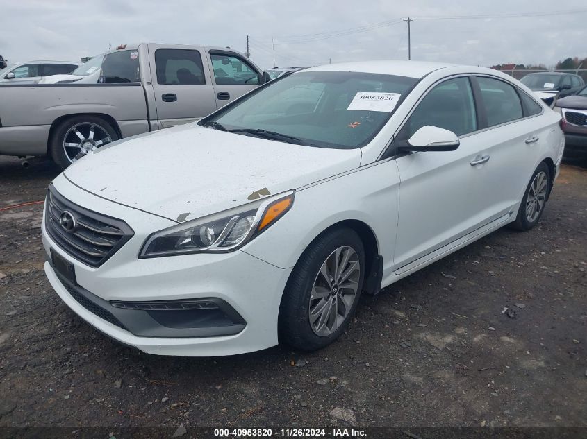 VIN 5NPE34AF1GH415025 2016 Hyundai Sonata, Sport no.2