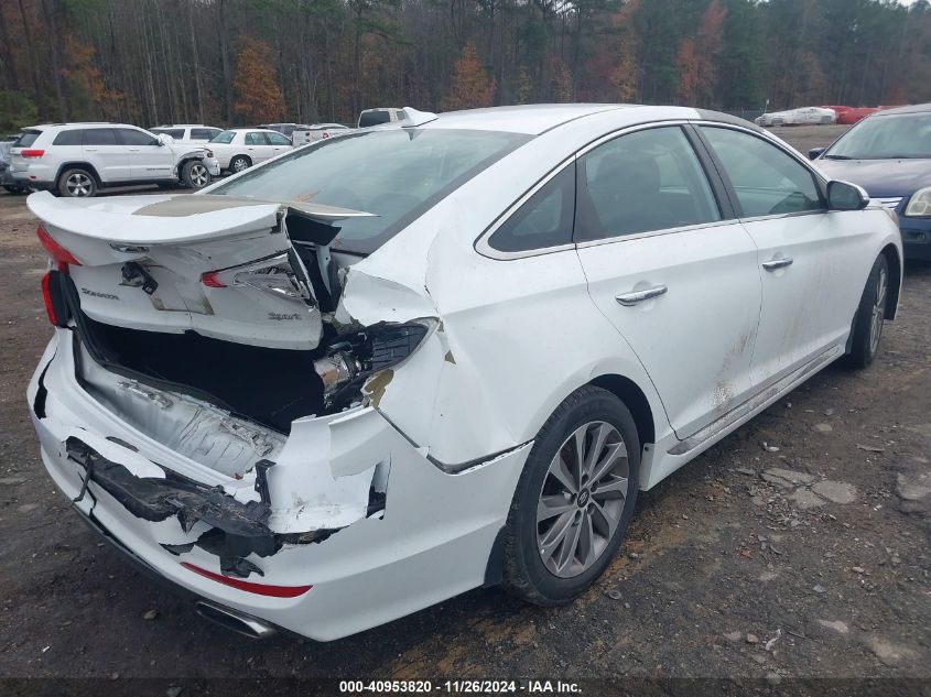 VIN 5NPE34AF1GH415025 2016 Hyundai Sonata, Sport no.4