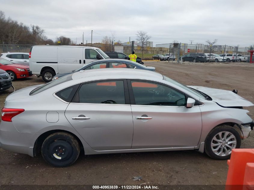 2019 Nissan Sentra Sv VIN: 3N1AB7AP4KY367840 Lot: 40953839