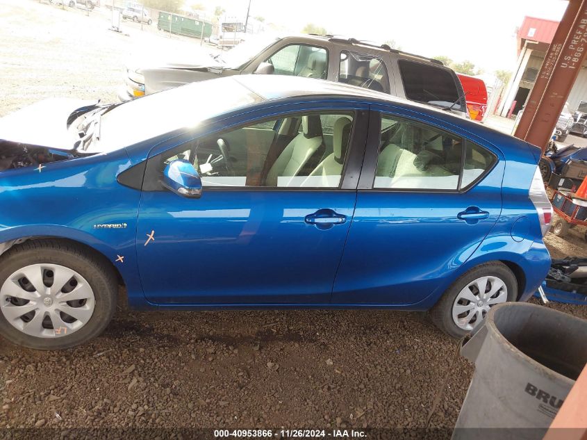 2013 Toyota Prius C One VIN: JTDKDTB39D1553770 Lot: 40953866