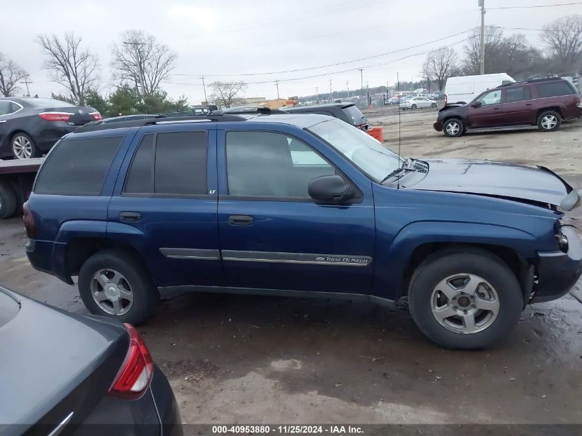 2002 Chevrolet Trailblazer Lt VIN: 1GNDT13S422432259 Lot: 40953880