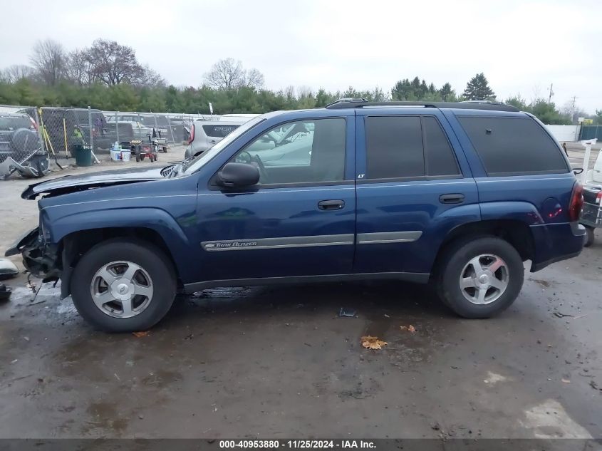 2002 Chevrolet Trailblazer Lt VIN: 1GNDT13S422432259 Lot: 40953880