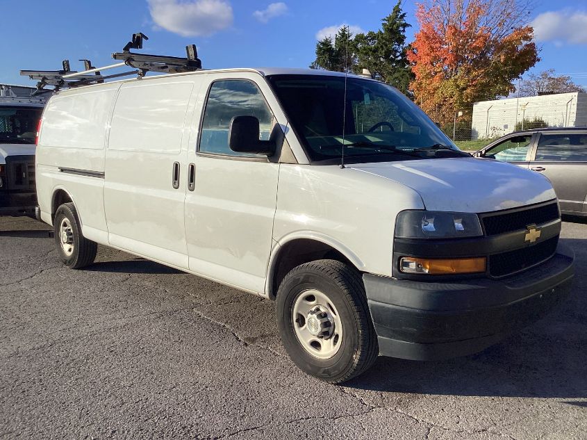 2020 Chevrolet Express Cargo Rwd 2500 Extended Wheelbase Wt VIN: 1GCWGBFP2L1235536 Lot: 40953929