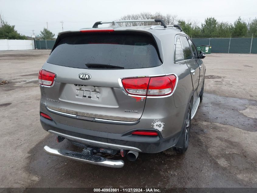 VIN 5XYPHDA54GG101846 2016 KIA Sorento, 3.3L Ex no.4