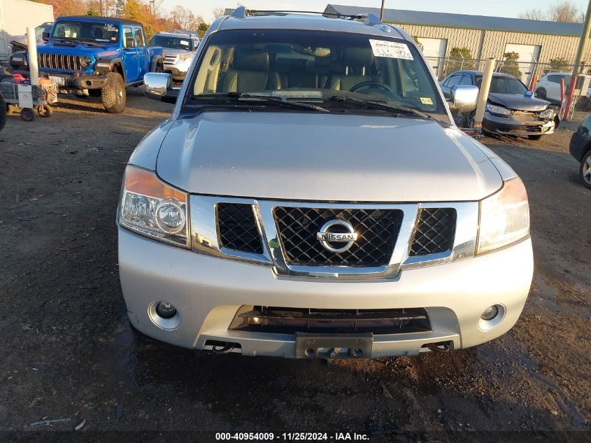 2011 Nissan Armada Sl VIN: 5N1AA0NC2BN622962 Lot: 40954009