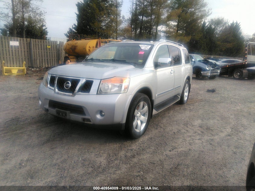 Vin: 5n1aa0nc2bn622962, lot: 41443805, nissan armada sl 20112