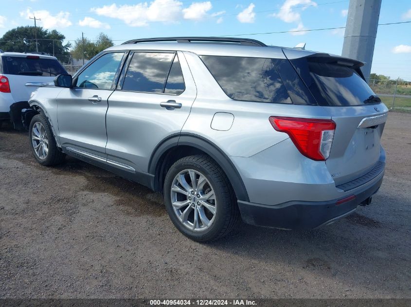 VIN 1FMSK8DH9LGB31064 2020 Ford Explorer, Xlt no.3