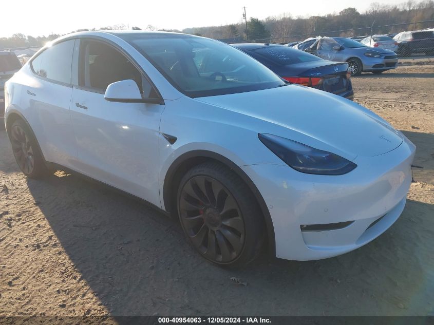 2022 TESLA MODEL Y - 7SAYGDEF0NF467790