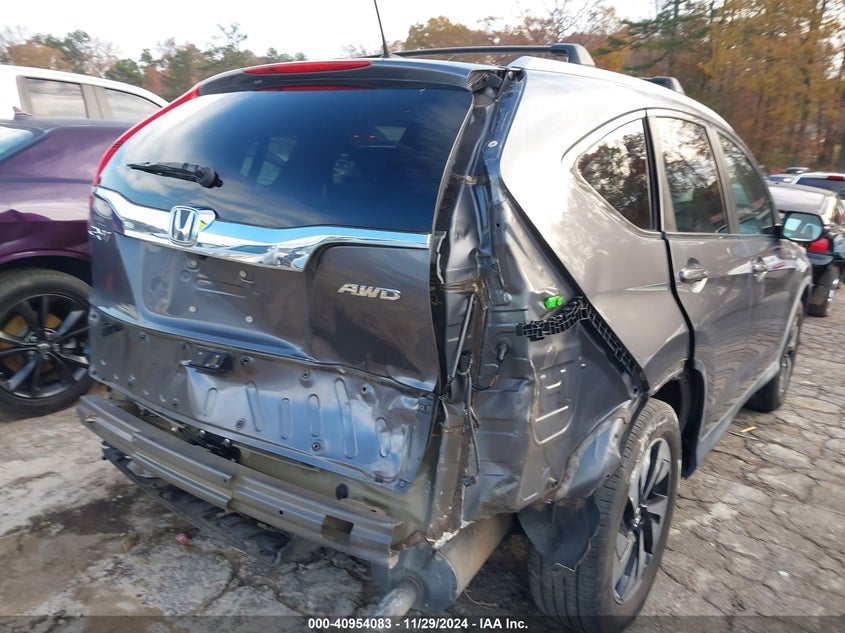 2015 HONDA CR-V TOURING - 5J6RM4H94FL046812
