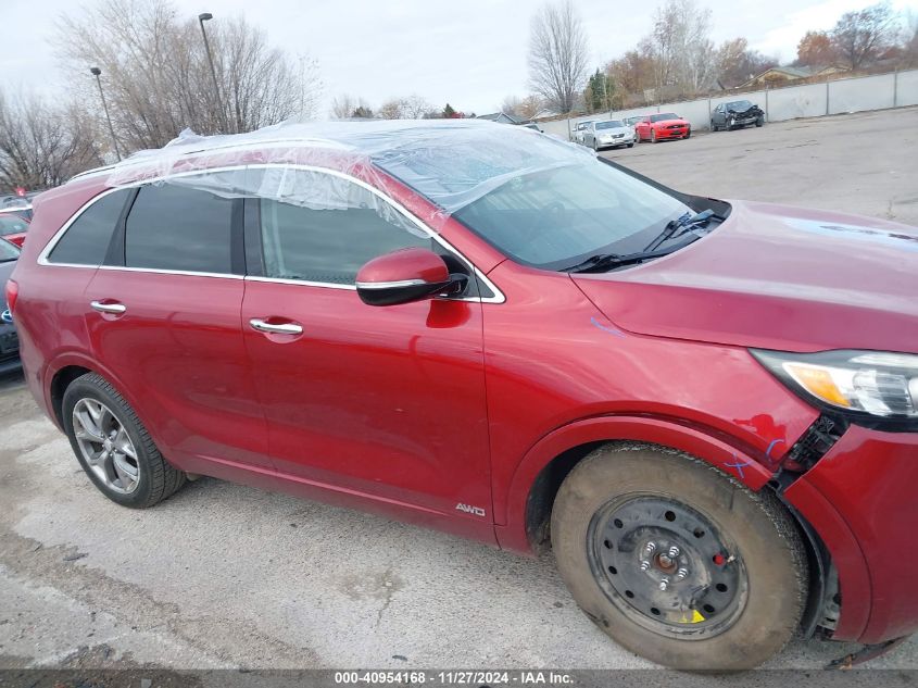 2016 Kia Sorento 3.3L Sx VIN: 5XYPKDA55GG116373 Lot: 40954168