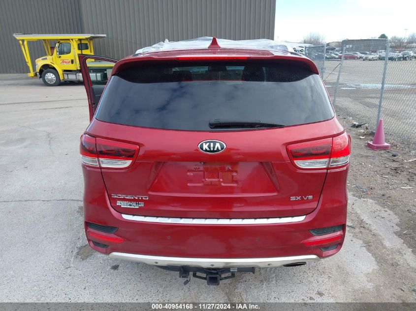 2016 Kia Sorento 3.3L Sx VIN: 5XYPKDA55GG116373 Lot: 40954168