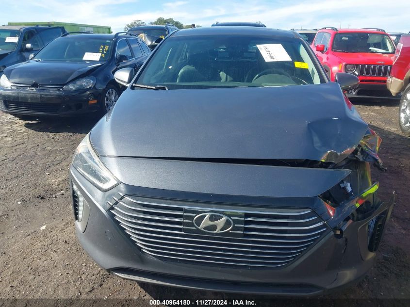VIN KMHC05LC0JU083970 2018 HYUNDAI IONIQ HYBRID LIMITED