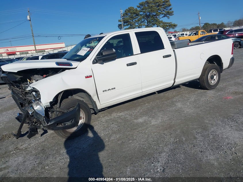 Vin: 3c6ur4hj0lg266508, lot: 41444000, ram 2500 tradesman  4x2 8' box 20202