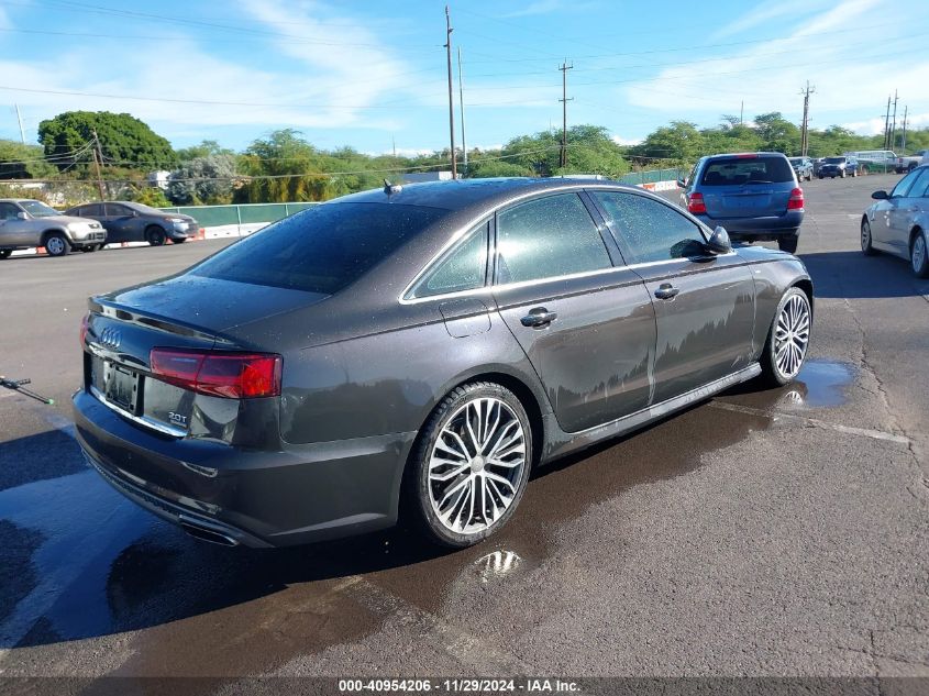 2016 AUDI A6 2.0T PREMIUM PLUS - WAUGFAFC7GN024696