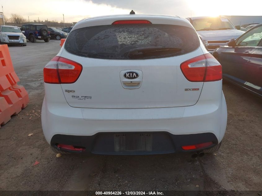 2013 Kia Rio Sx VIN: KNADN5A34D6189423 Lot: 40954226