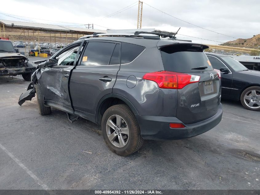 VIN 2T3WFREV4FW207173 2015 Toyota RAV4, Xle no.3