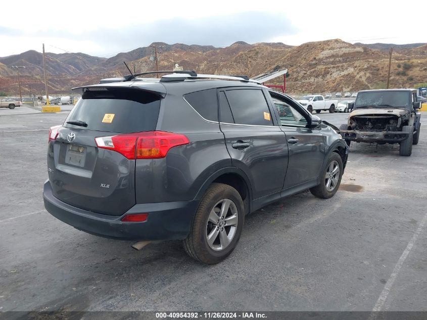 VIN 2T3WFREV4FW207173 2015 Toyota RAV4, Xle no.4