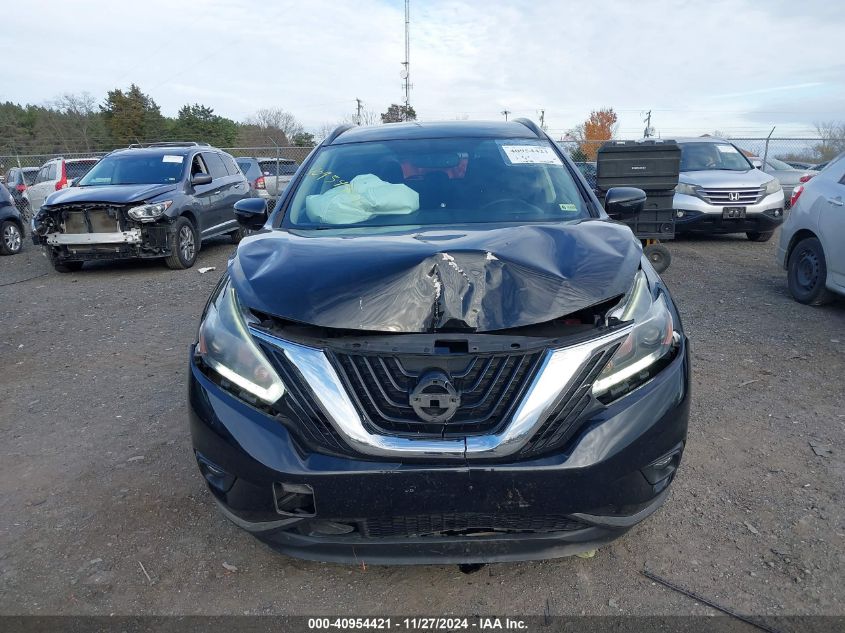 2018 Nissan Murano Sv VIN: 5N1AZ2MH8JN105360 Lot: 40954421